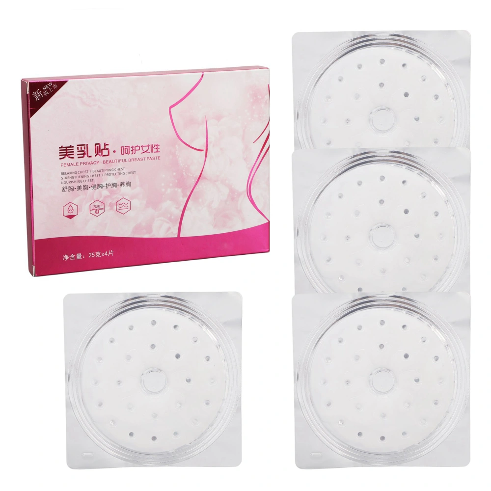 Chest Moisturizing Pad Repairing Improve Elastic Chest Wrinkle Nourishing Gel Pad with Serum Films