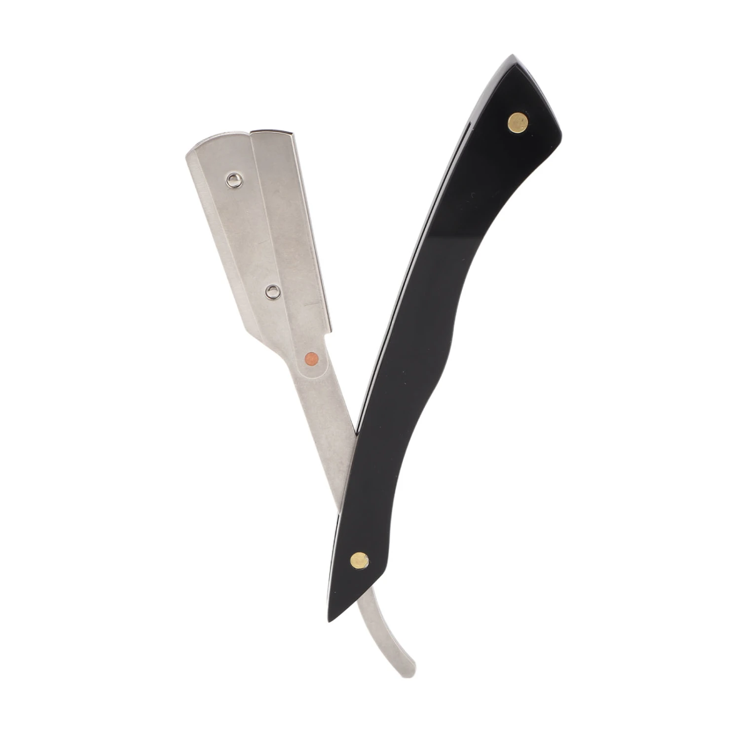 Beard Blade Holder Stainless Steel Foldable Manual Barber Straight Edge Beard Trimmer Rack for Men