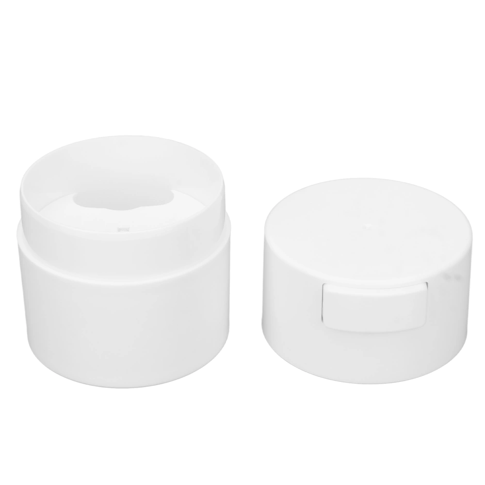 White Lash Glue Storage Tank Press Type Negative Pressure Eyelash Extension Glue Container for Beauty Salon