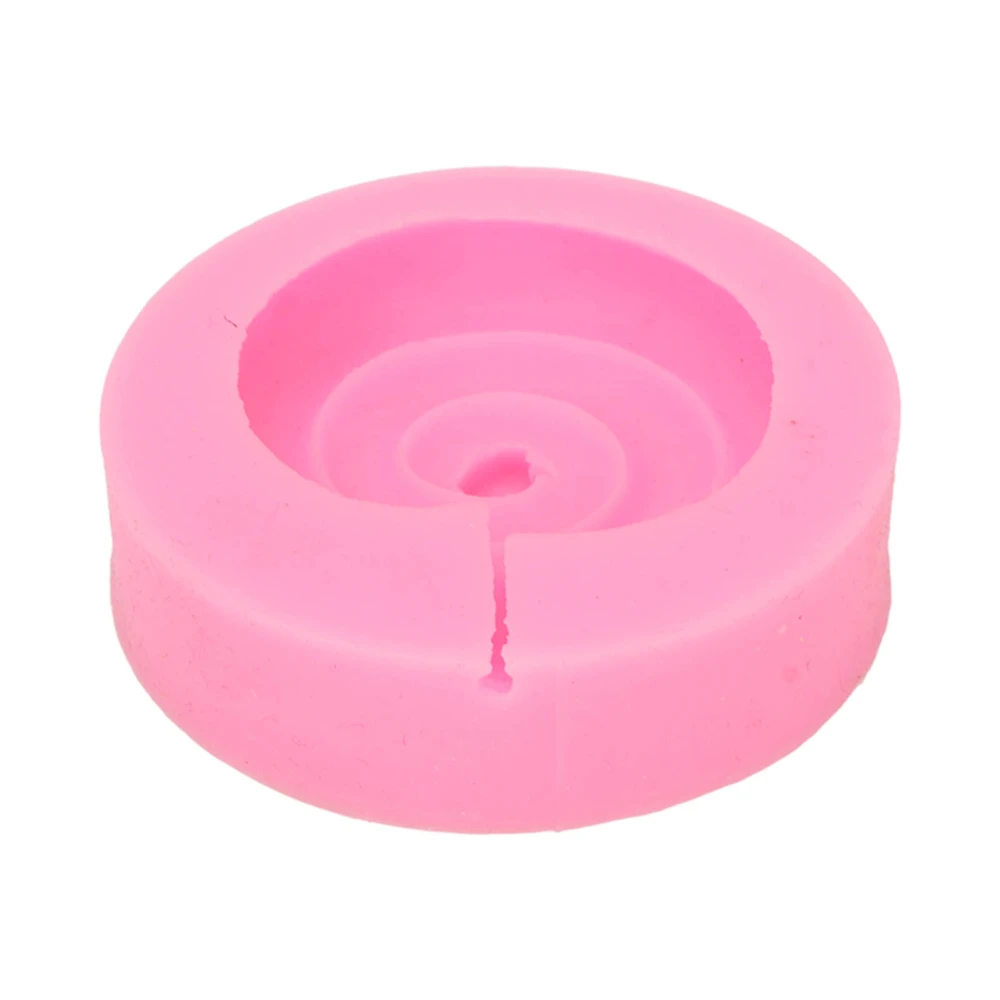 Biscuit Shaped Aromatherapy Candle Mold DIY Silicone Epoxy Resin Casting for Scented Candle Soap Cake