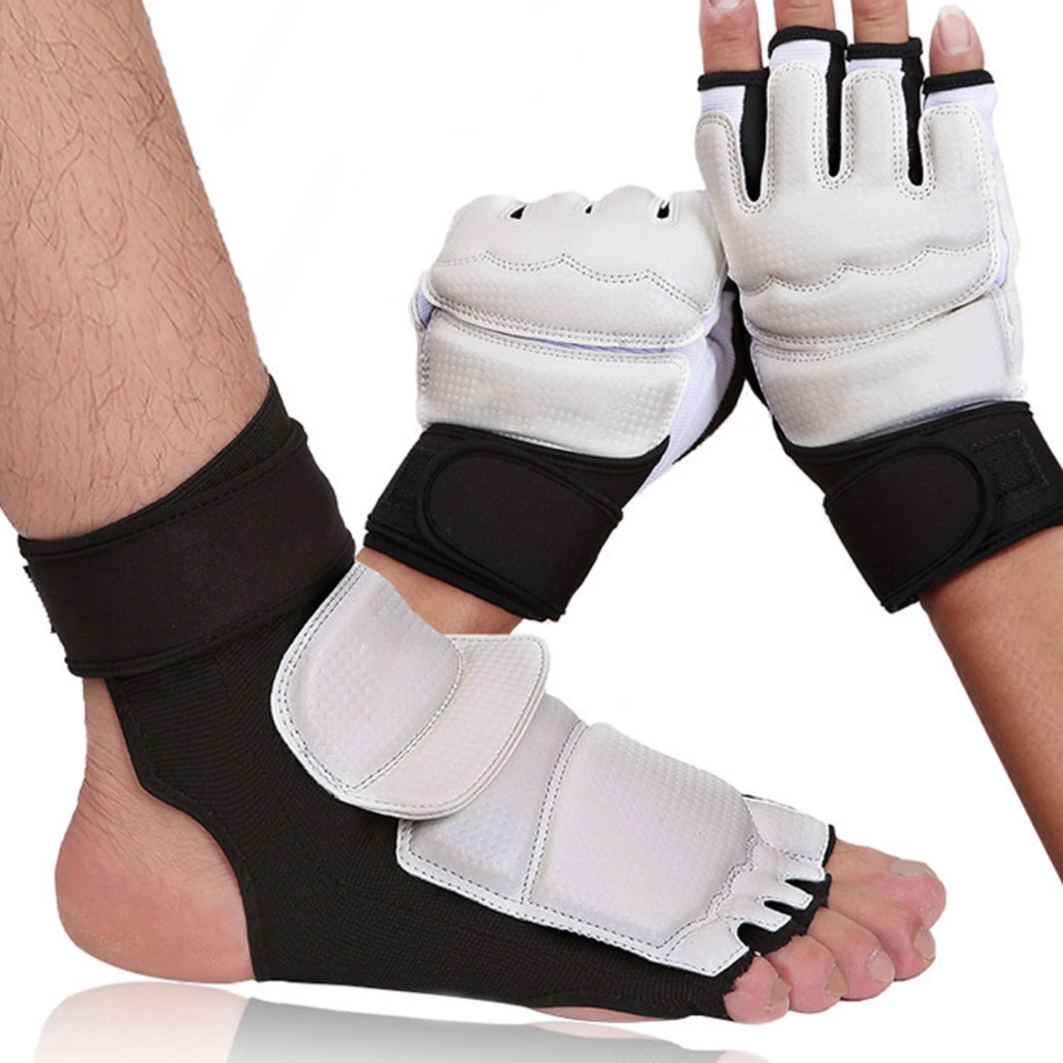 Taekwondo Sparring Gloves Professional Adult Kid Breathable Punch Bag Training Kickboxing Gloves S