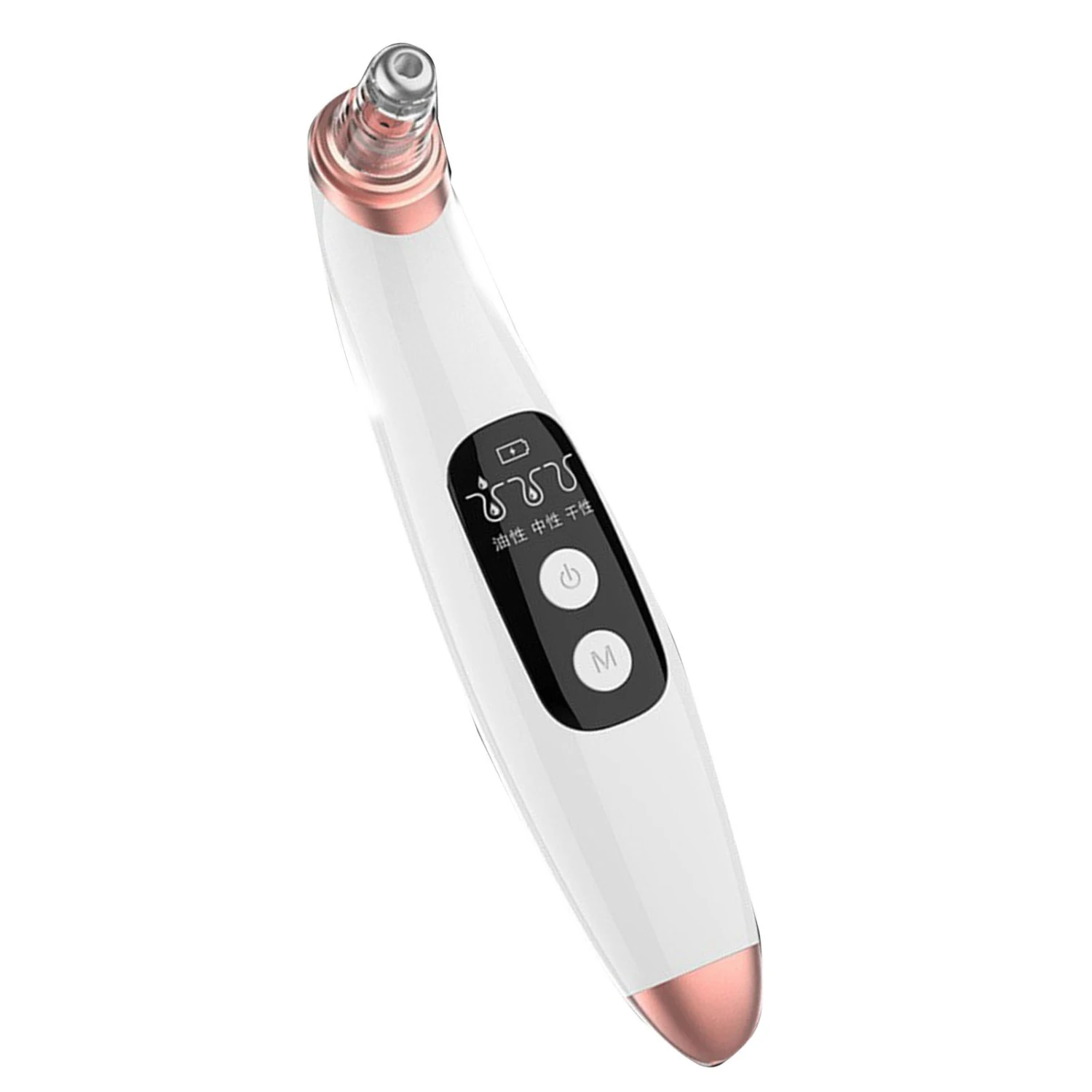 Electric Blackhead Removal Machine Deep Cleansing Pores Vacuum Cleaner with 6 Suction Heads