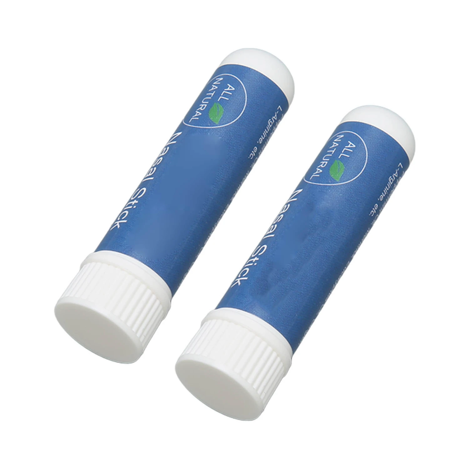 2pcs 1g Nasal Inhalers Refreshing Relieve Congestion Body Slimming Herbal Nasal Inhaler White