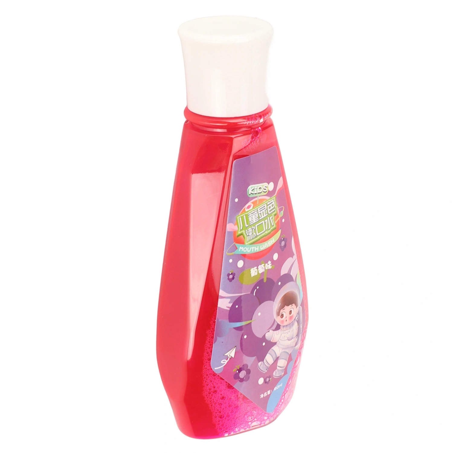 80ml Plaque Revealing Agent Color Disclosing Mouthwash Grape Flavor Plaque Disclosing Agent