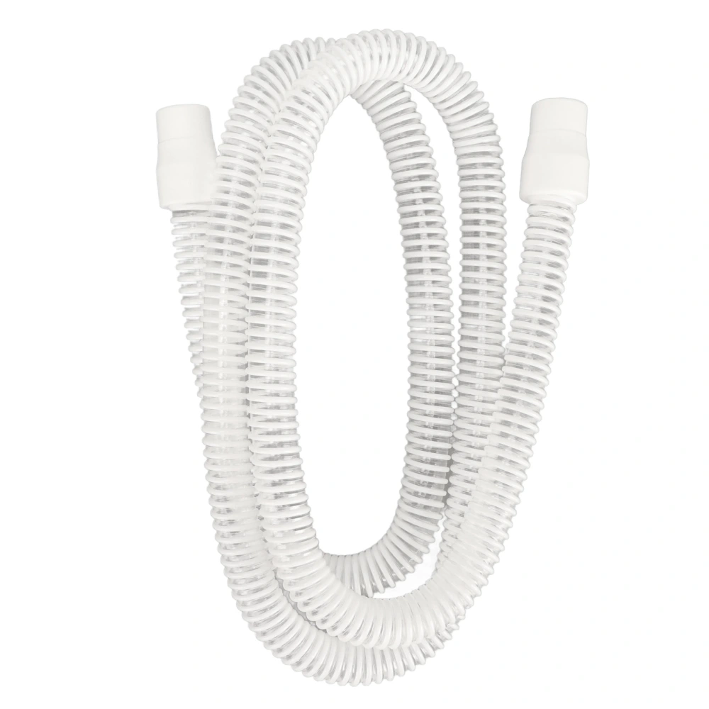 Breathing Machine Hose High Flexibility Smoothing Inner Face Shield Connecting Tube White