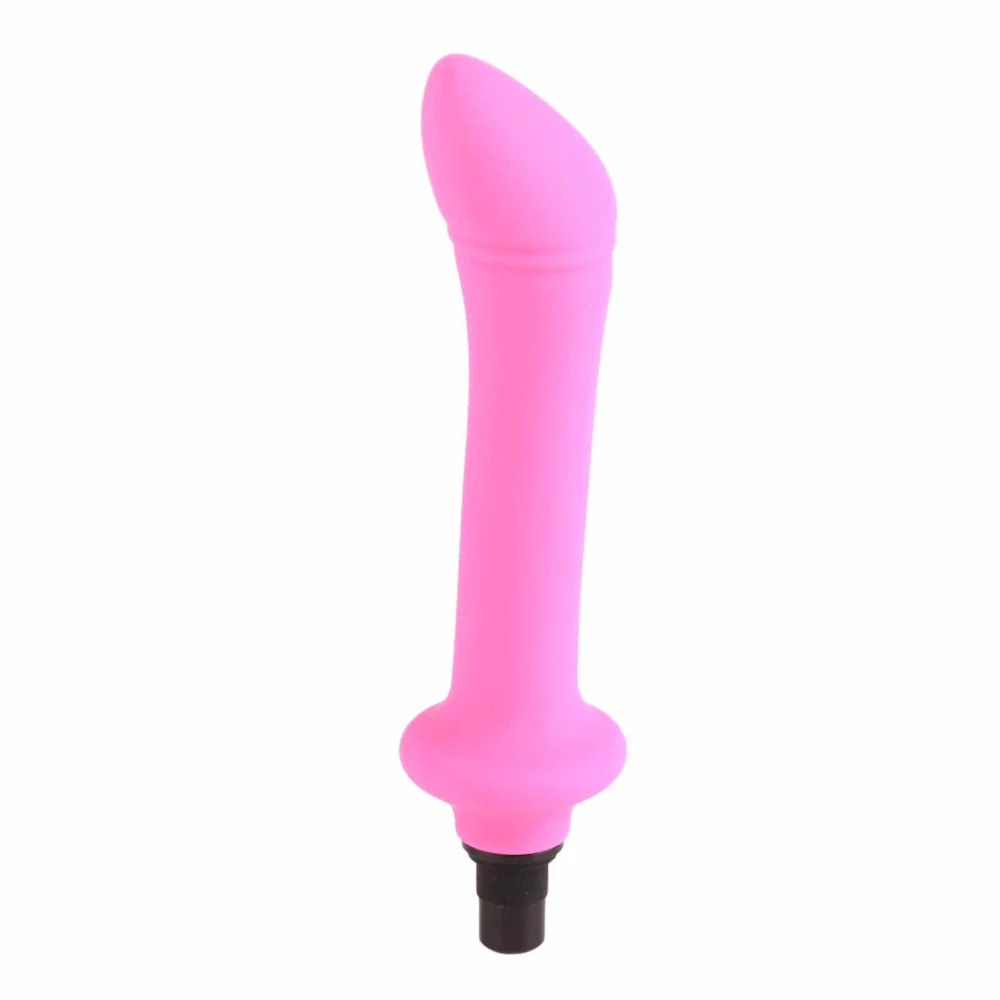 Silicone Fascia Massager Head Waterproof Glossy Surface Soft Muscle Massager Replacement Head Pink 0.5 ~ 0.5in