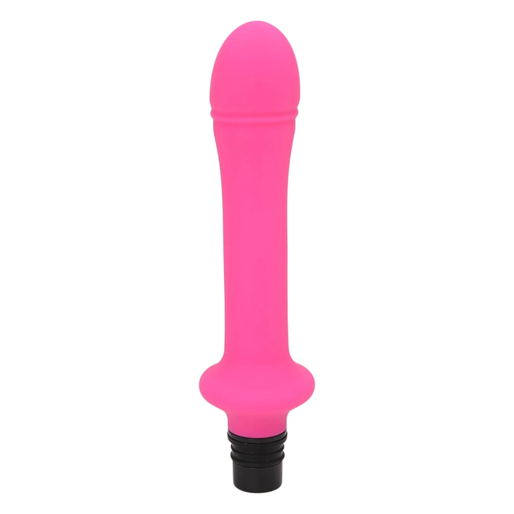 Silicone Fascia Massager Head Waterproof Glossy Surface Soft Muscle Massager Replacement Head Pink 0.7 ~ 0.7in