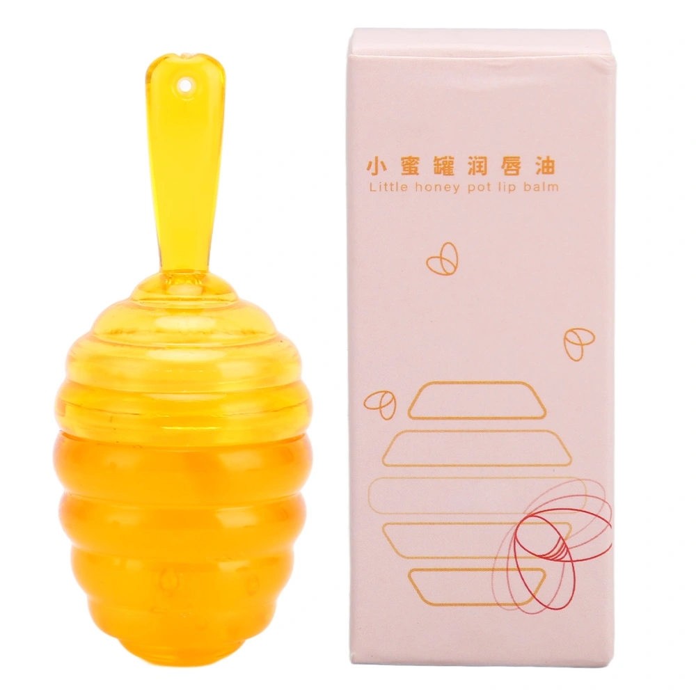 Honey Lip Oil Long Lasting Hydrating Moisturizing High Shine Liquid Lip Balm for Daily Use