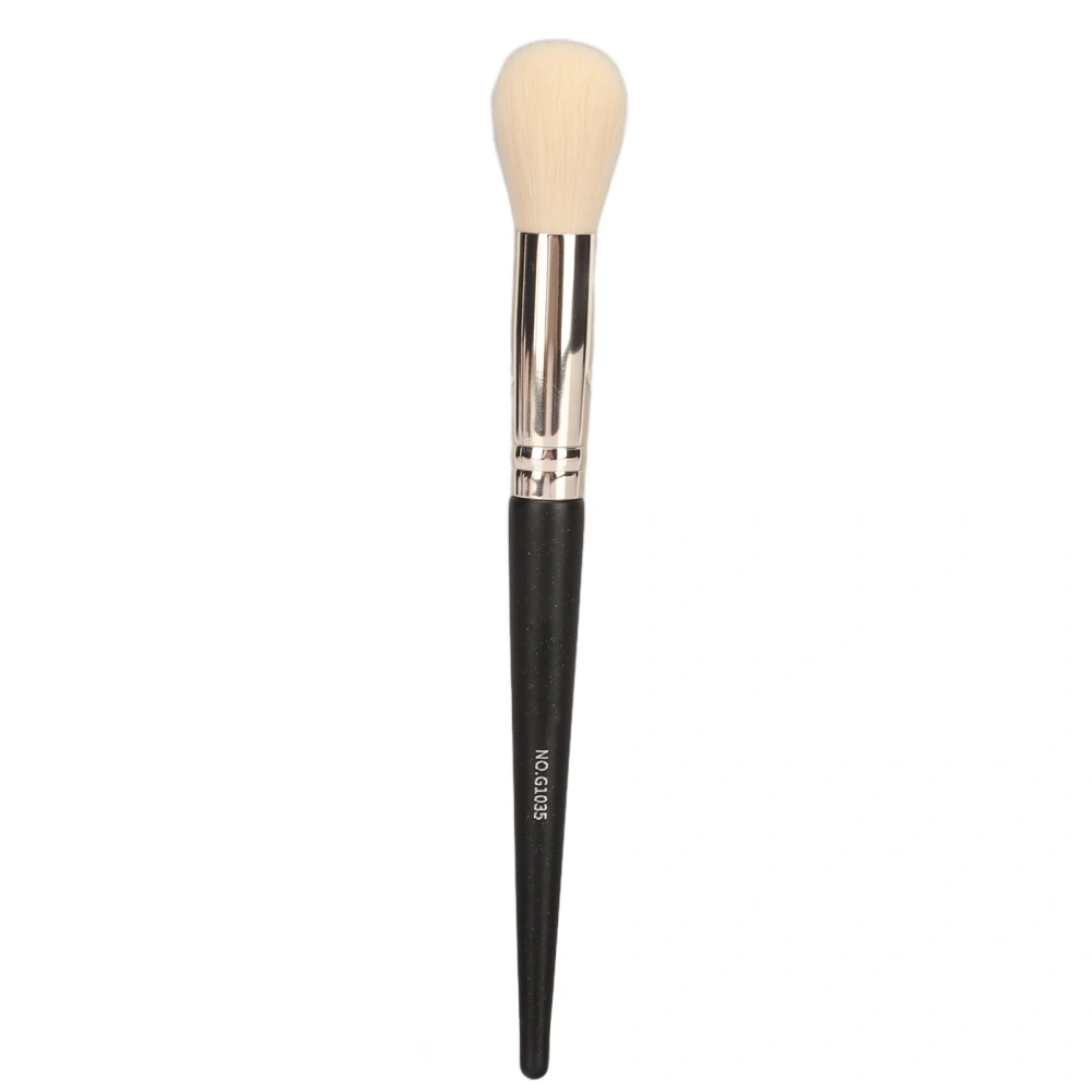 Makeup Blush Brush Round Head Dense Brush Hair Lint Free Synthetic Portable Cosmetic Brush