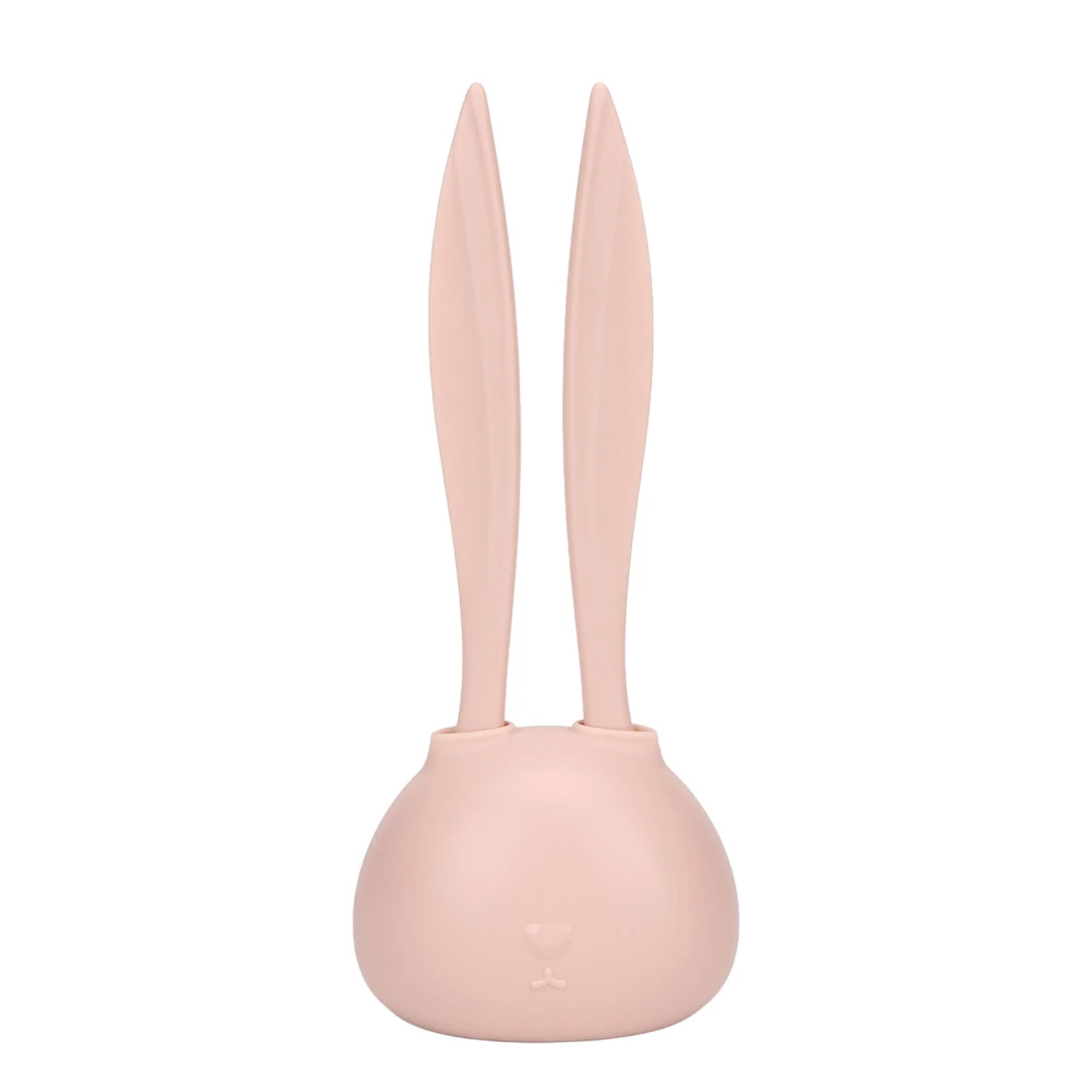 2pcs Eyebrow Trimmer Multipurpose Bunny Shape Cartoon Ergonomic Eyebrow Shaper Remover Pale Pinkish Grey