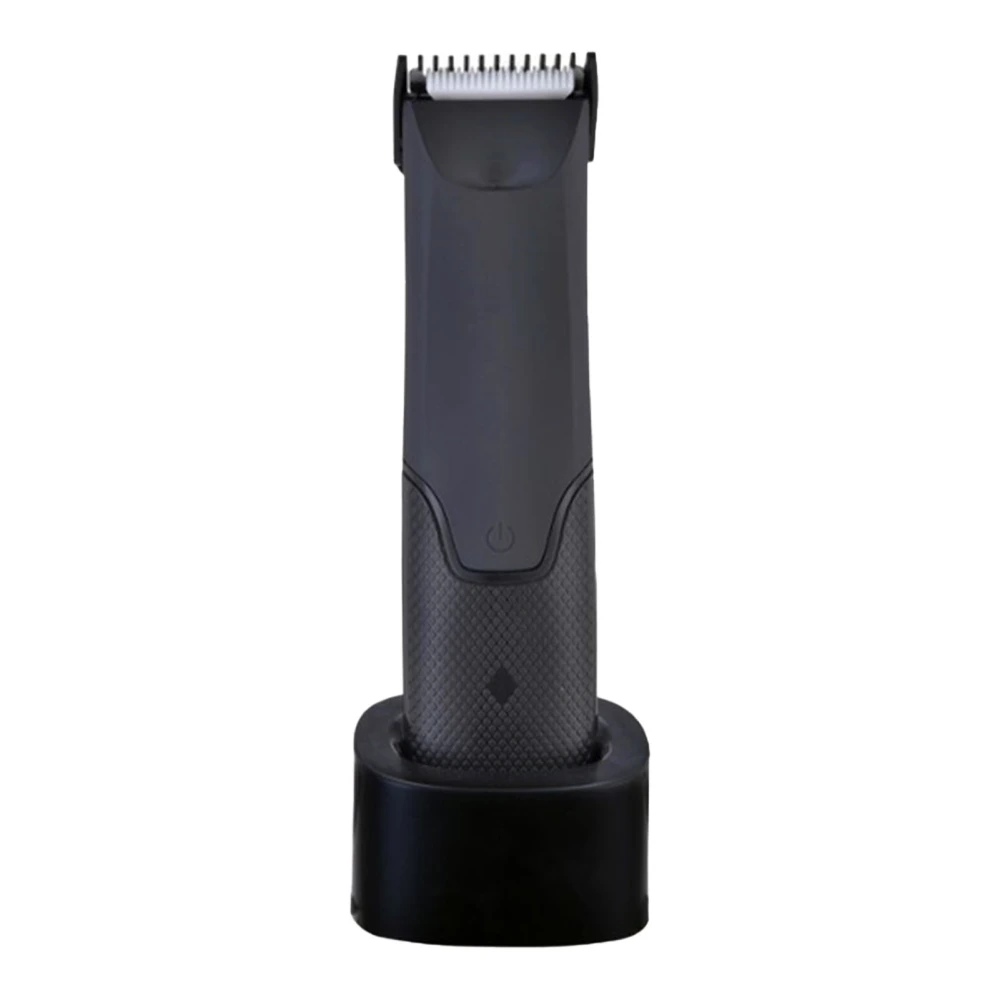 Electric Hair Trimmer Gentle Hair Removal Waterproof Blades Portable Electric Hair Clipper with Charging Base