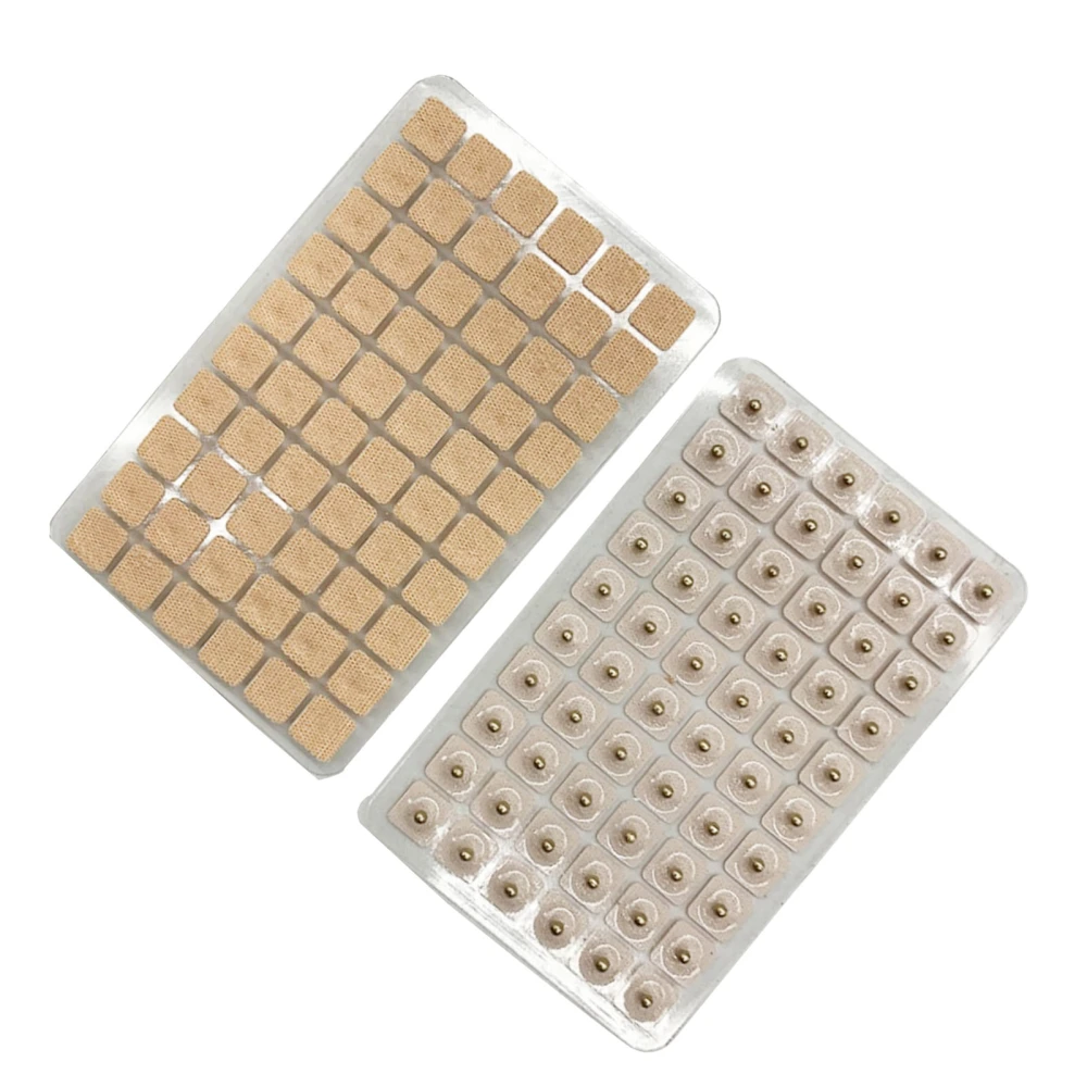 600Pcs Magnetic Acupressure Ear Point Patches Magnetic Acupressure Ear Beads Counts Pellets for Ear Acupuncture Point Massage