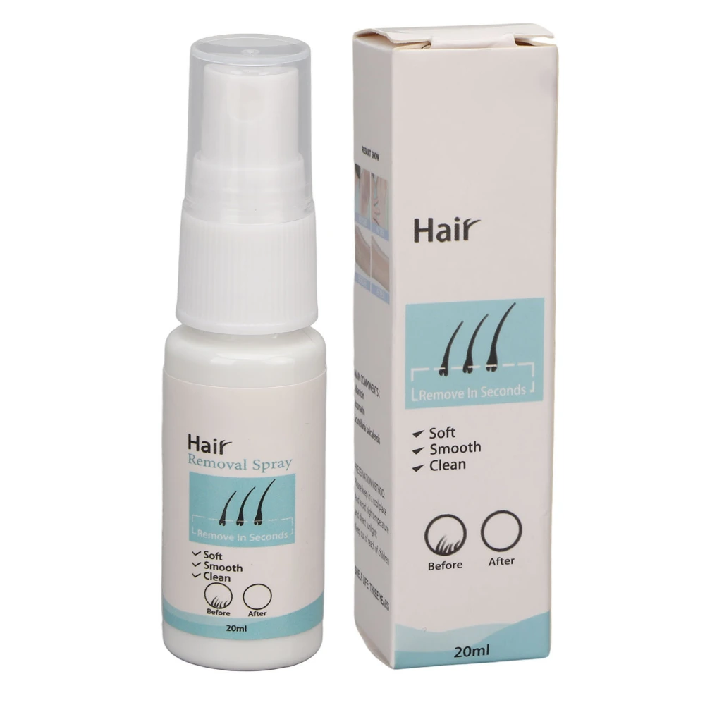 20ml Hair Remover Spray Painless Intimate Sensitive Depilatory Spray for Legs Body