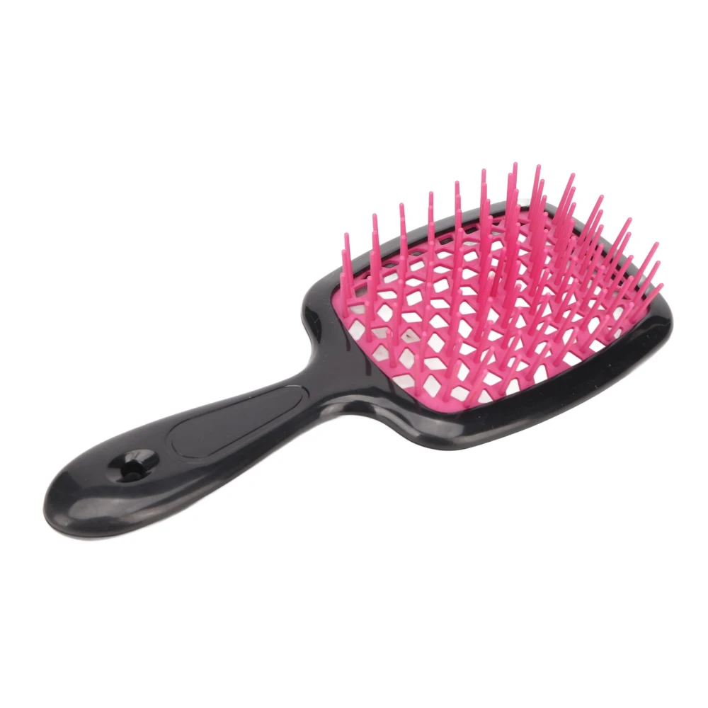 Vent Hair Brush Professional Men Women Paddle Detangling Brush Styling Tool for Fast Blow Drying Rose Red