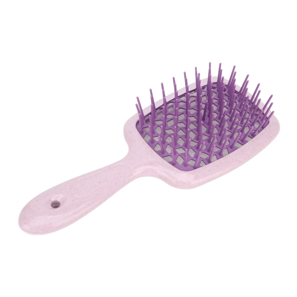 Vent Hair Brush Professional Men Women Paddle Detangling Brush Styling Tool for Fast Blow Drying Dark Purple