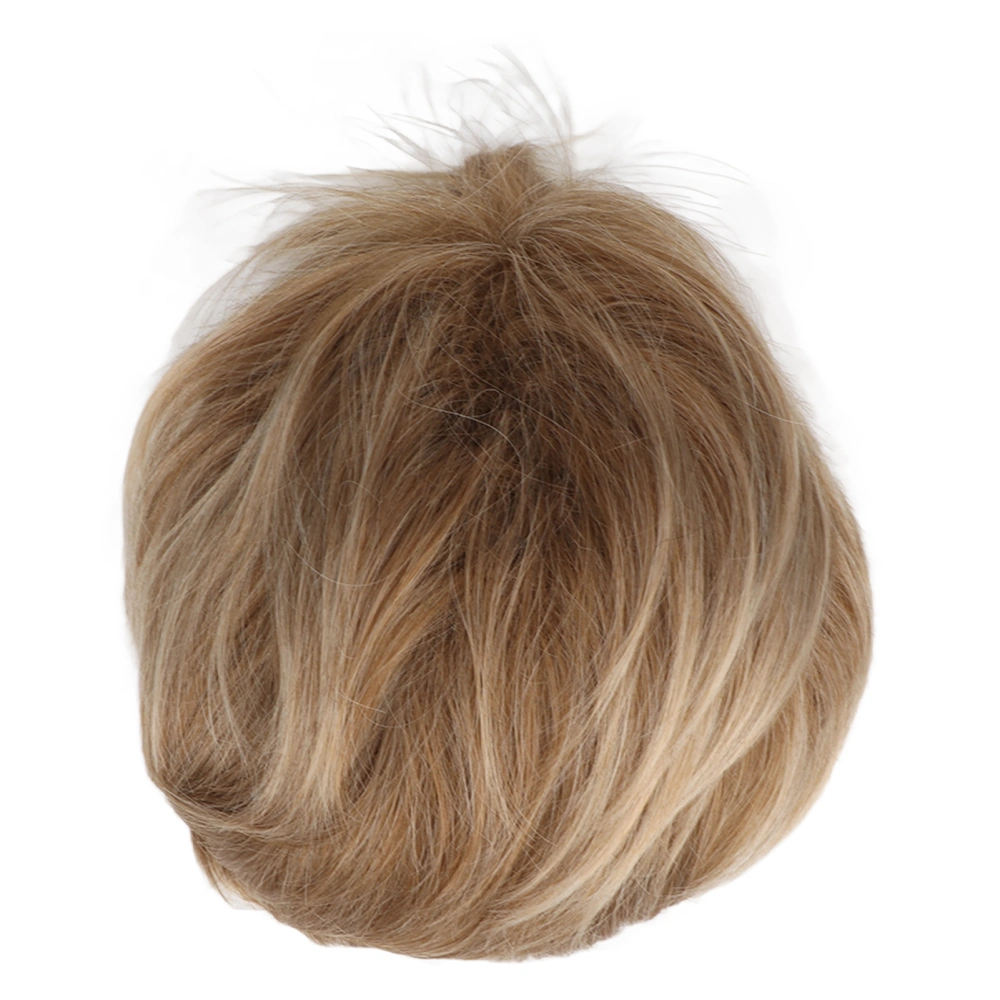 Hair Blonde Human Hair Wigs Pixie Cut Wigs Synthetic Golden Pixie Cut Short Hair Wigs