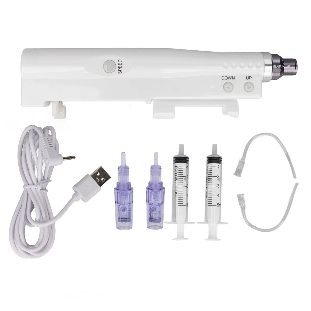 Eelctric Microneedling Pen Skin Moisturizing Reduce Fine Lines Improve Sagging Microneedles Pen