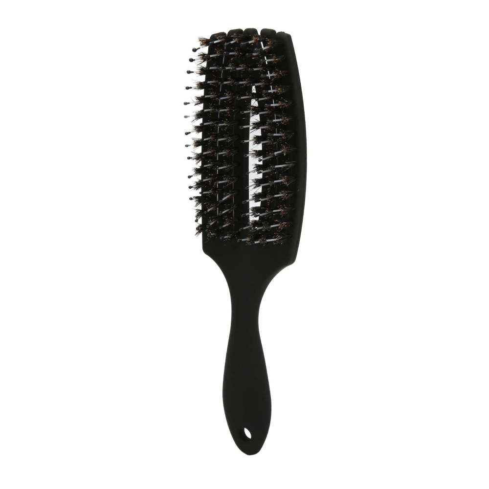 Curved Vented Brush Paddle Scalp Massage Detangling Brush Styling Tool for Wet Dry Curly Straight Hair