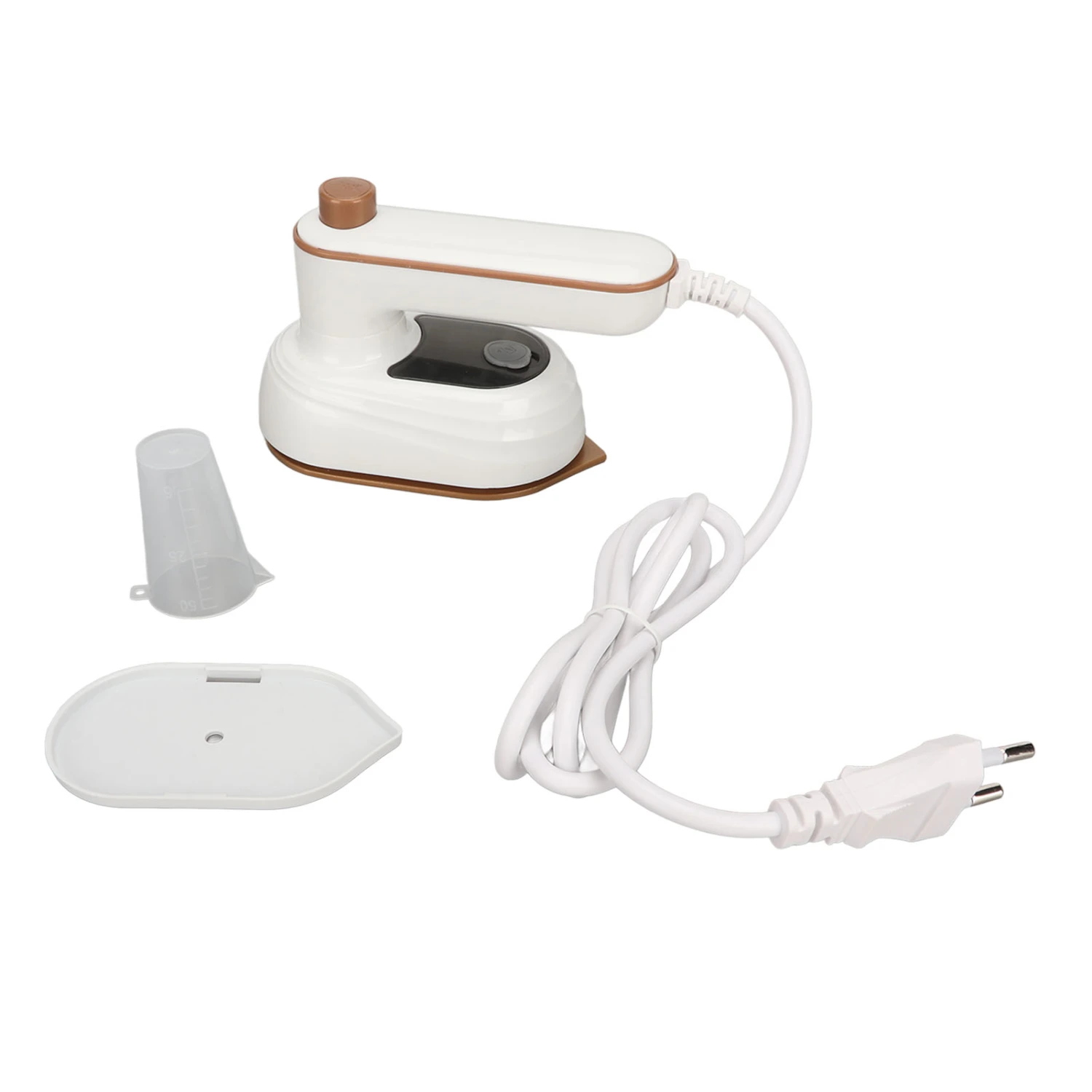 Mini Ironing Machine Rotatable Folding Handle Thermostat Portable Handheld Steam Iron 110‑