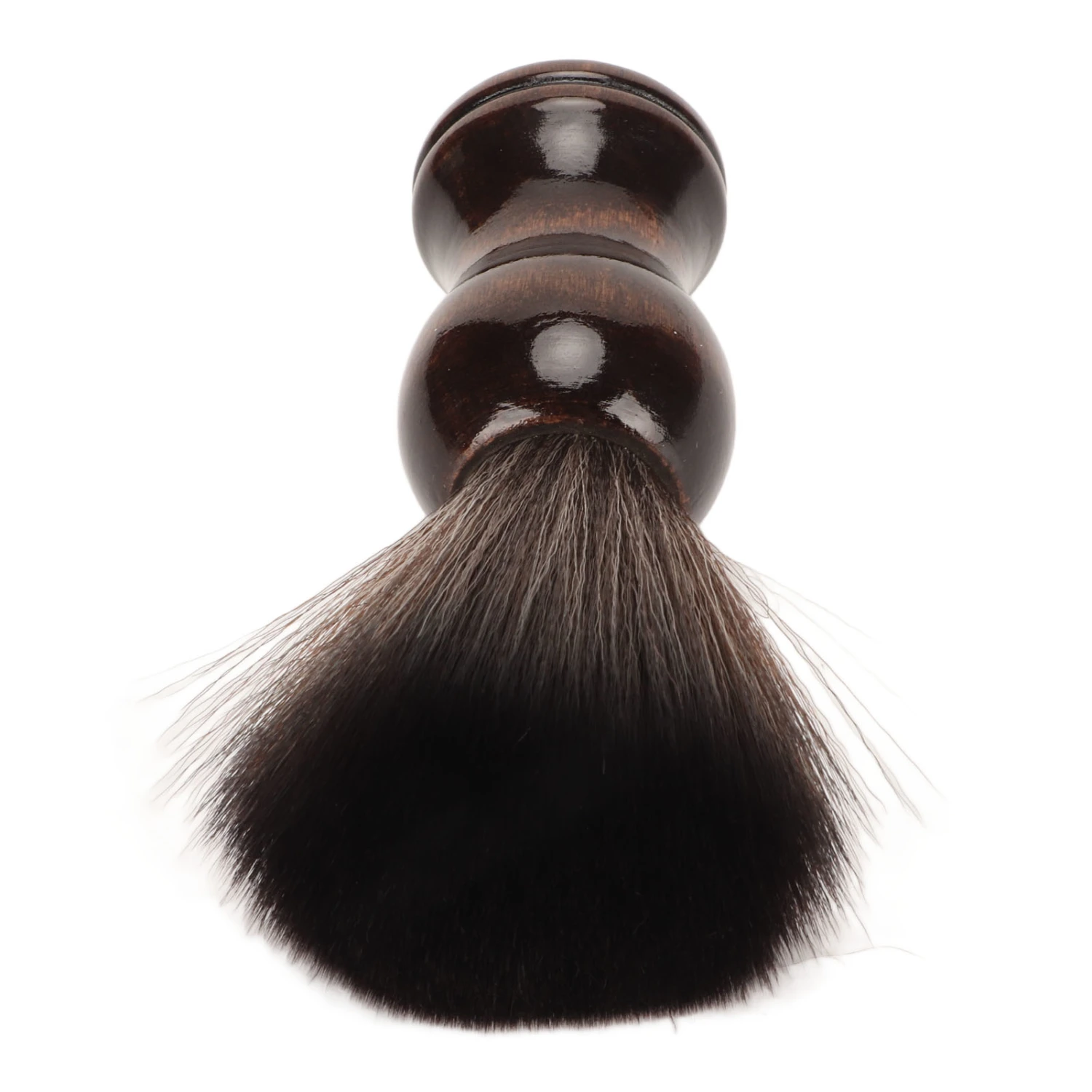 Beard Foam Brush Portable Dirt Removal Nylon Soft Shave Brush with Comfortable Handle for Men