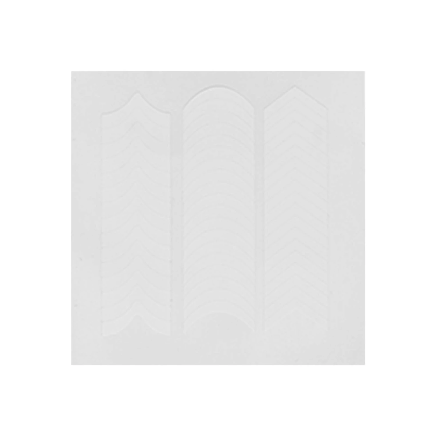45 Sheets 3 Designs French Manicure Nail Art Stickers Self Adhesive French Tip Guides Nail Decals for DIY Decoration