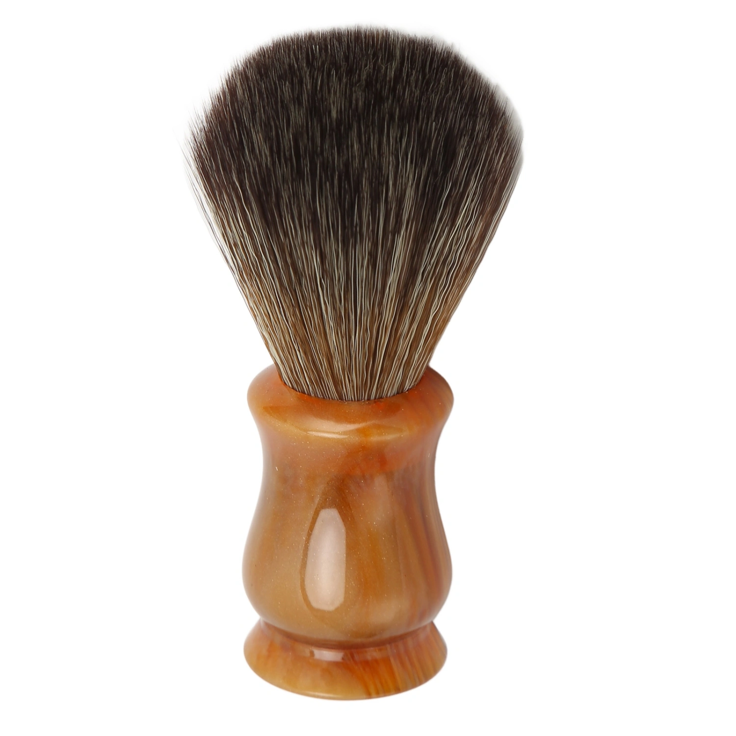 Portable Beard Brush Men Shaving Foam Brush Quick Drying Imitation Bristle Beard Cleaning Brush