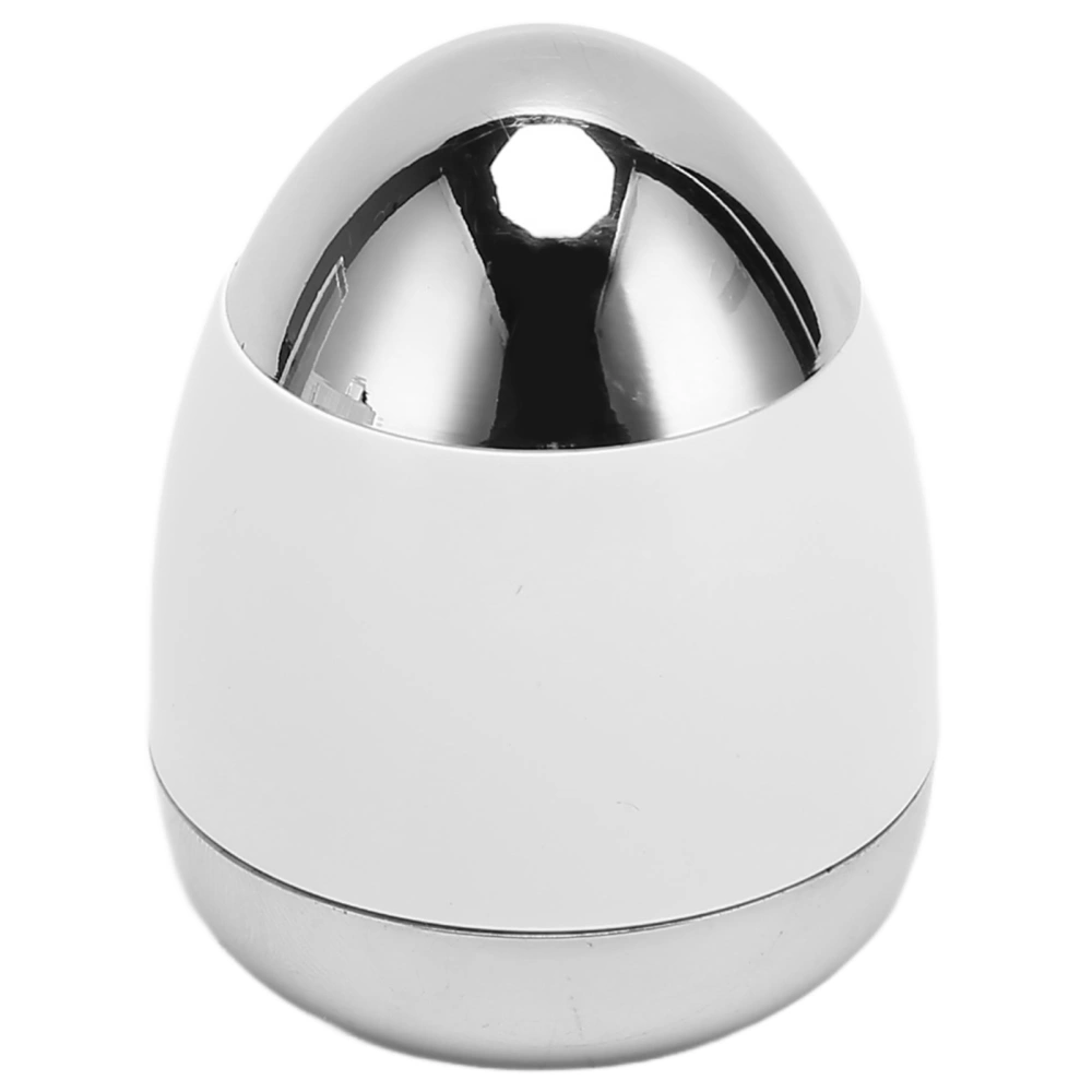 Facial Magnetic Massage Machine Egg Shape Skin Tightening High Frequency Vibration Face Massager White