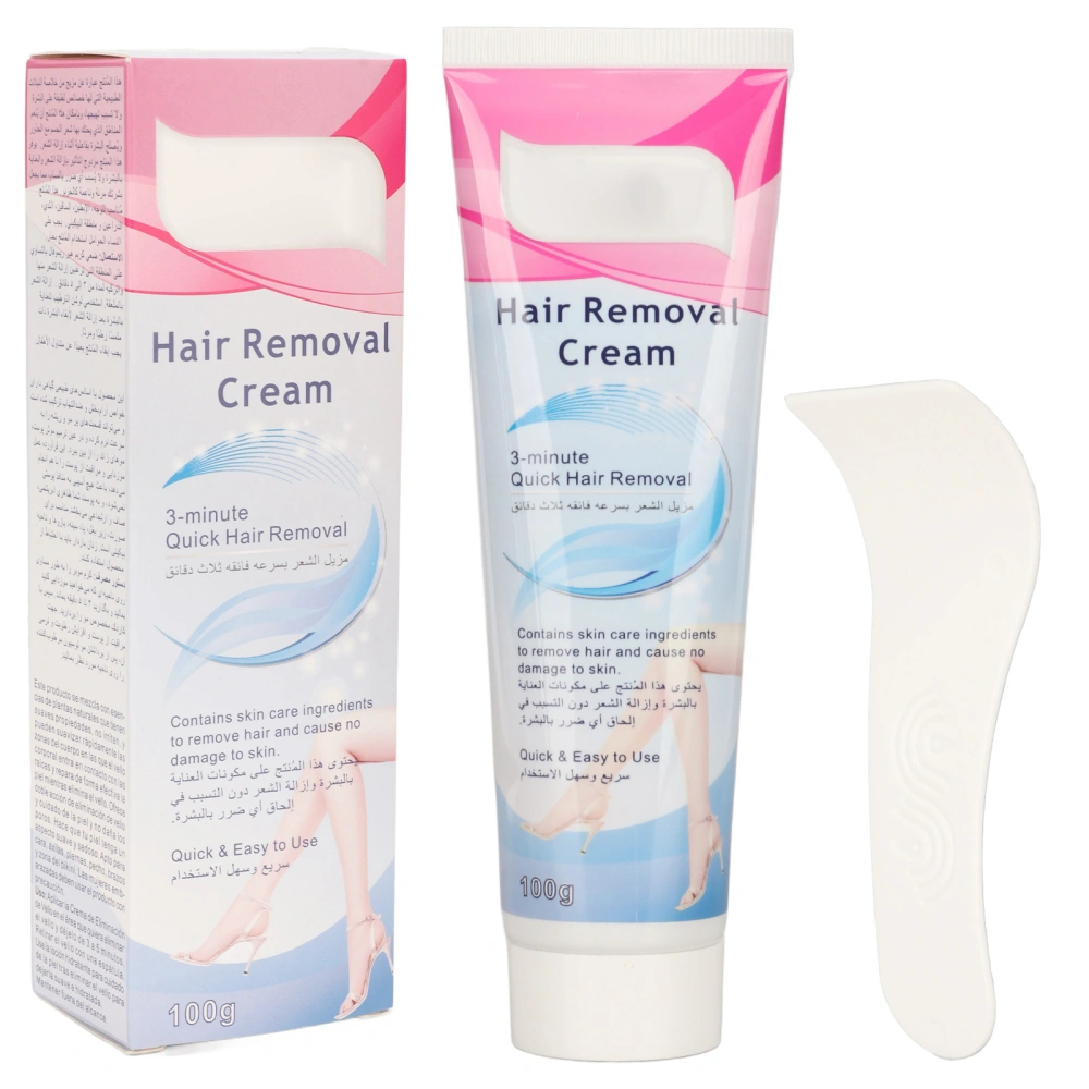 Hair Removal Cream Full Body Universal Safe Painless Depilatory Cream for Lip Armpit 3.5oz