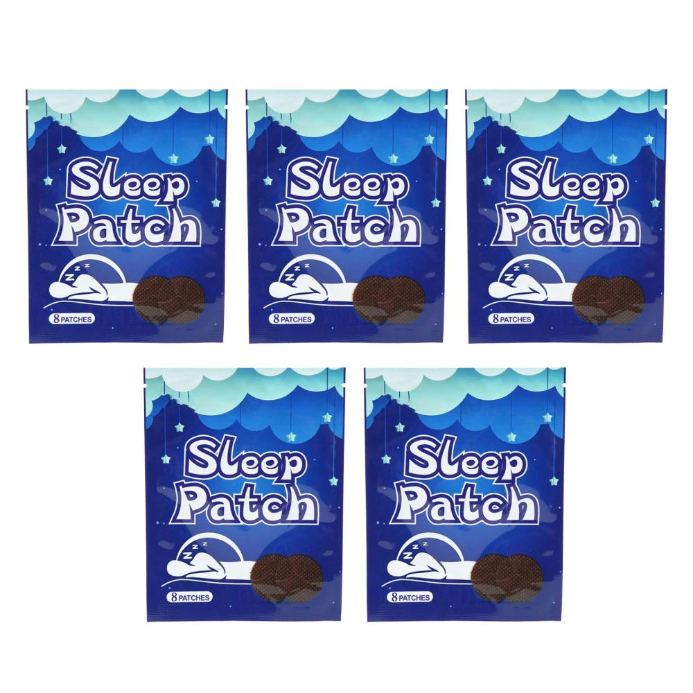 40pcs Sleep Patches Relieve Anxiety Herbal Extracts Cold Compress Acupoints Stickers