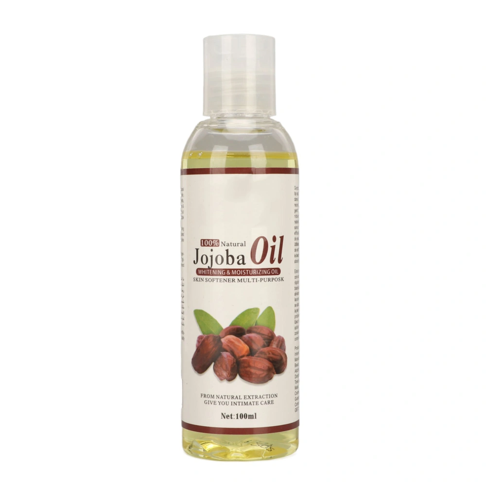 100ml Jojoba Oil Body Nourishing Essential Oil Hydrating Moisturizing Brightening Massage Oil