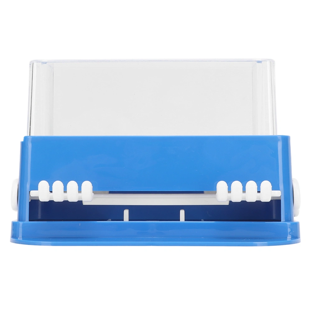 Dental Micro Applicator Dispenser Compact Convenient Large Capacity Dental Cotton Tip Box Blue