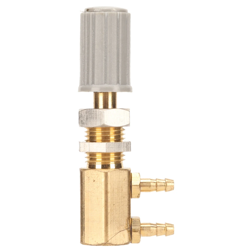 Copper Dental Water Valve F Type Good Passability Dental Water Pressure Regulating Valve 3mm / 0.12in