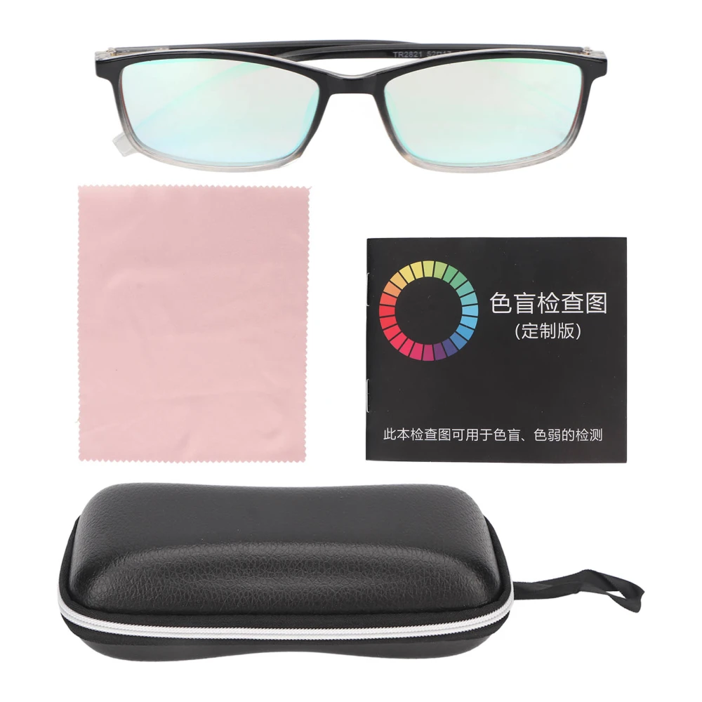 Color Blindness Glasses Double Sided Coating Good Transmittance Color Weakness Glasses