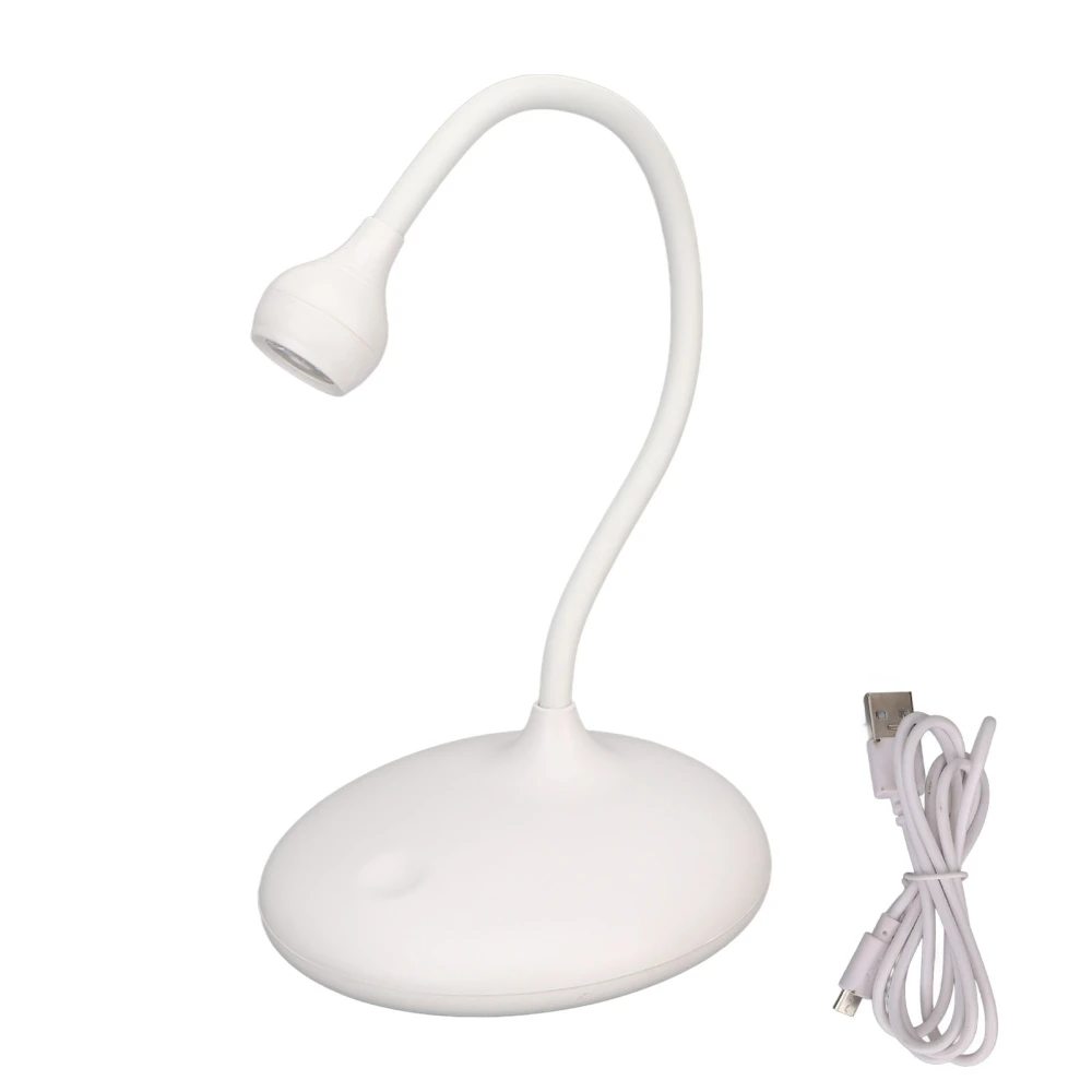 LED Curing Lamp with 360 Degree Rotatable Gooseneck Flexible 3 Level Brightness UV LED Nail Lamp