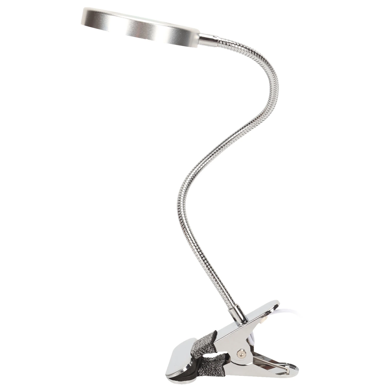 Magnifying Desk Lamp 3 Color Mode 500LX Flexible Gooseneck Eye Protection Dimmable Clamp Magnifier LED Lamp