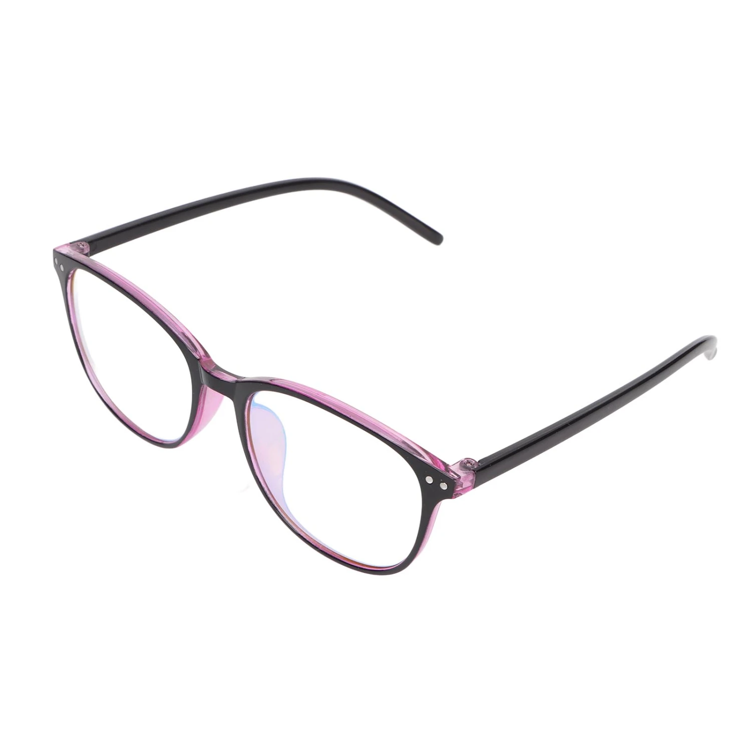 Red Green Blind Glasses Double Sided Coating UV Protection PC Resin Color Blindness Correcting Glasses Black Red Frame