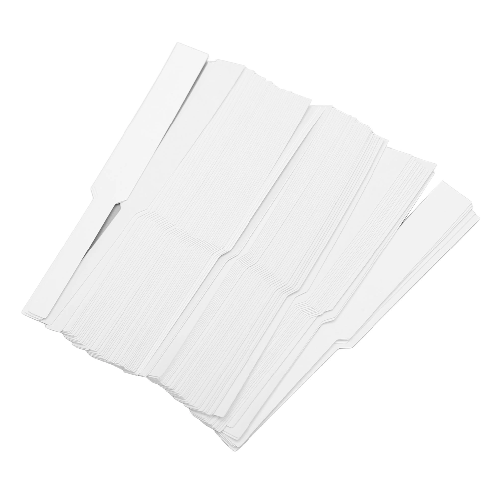 100 Sheets Perfume Test Strips Disposable White Blank Portable Perfume Blotter Paper Strips for Scents Aromatherapy