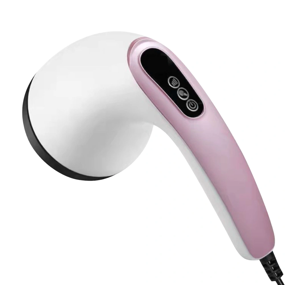 Handheld Cellulite Remover Massager 12 Modes 10 Gears High Frequency Vibration Relieves Fatigue Body Sculpting Machine Plug in Type 6.7 X 6.3 X 4.3in