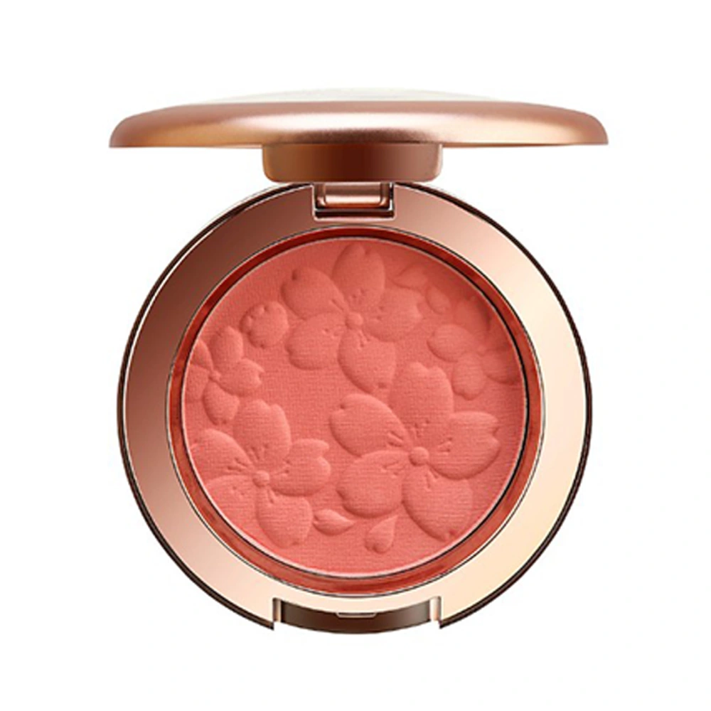 Face Blush Powder Light Fine Portable Lightweight Easy Colored Pressed Blush Powder for Daily Use