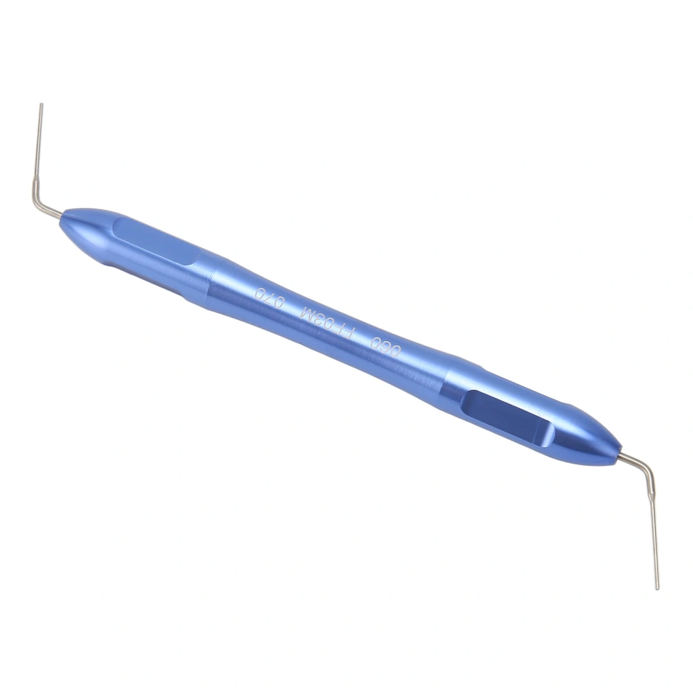 0.6 To 0.7mm Dental Vertical Pressurizer Stainless Steel Teeth Endodontic Vertical Pressurizer Blue