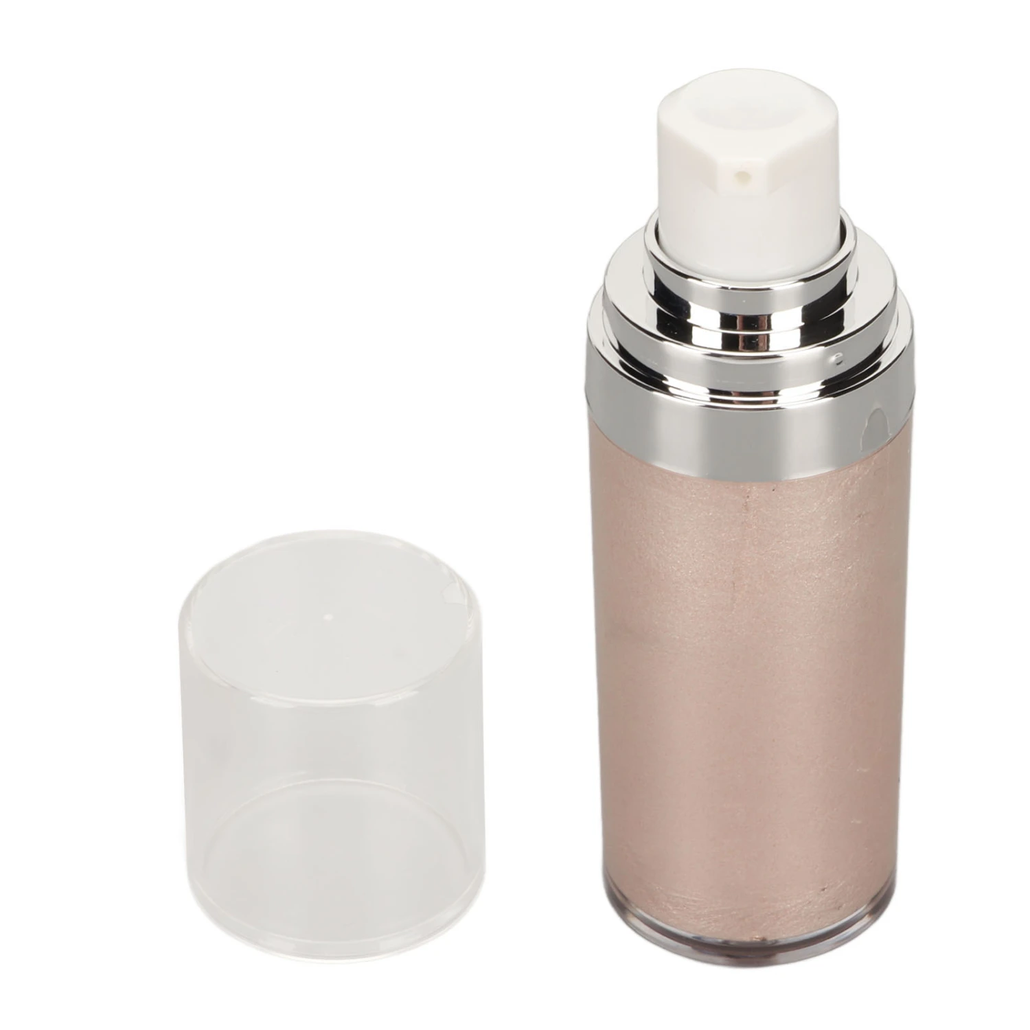Body Glitter Highlighter Cream Skin Firming Cream for Whole Body Makeup Lighting Moisturizing 20ml 01 Pearl White
