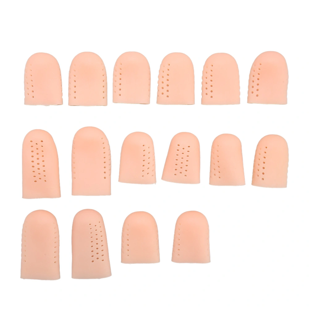 Silicone Finger Cot Soft Wear Resistant Hole Design Silicone Finger Protectors Finger Covers