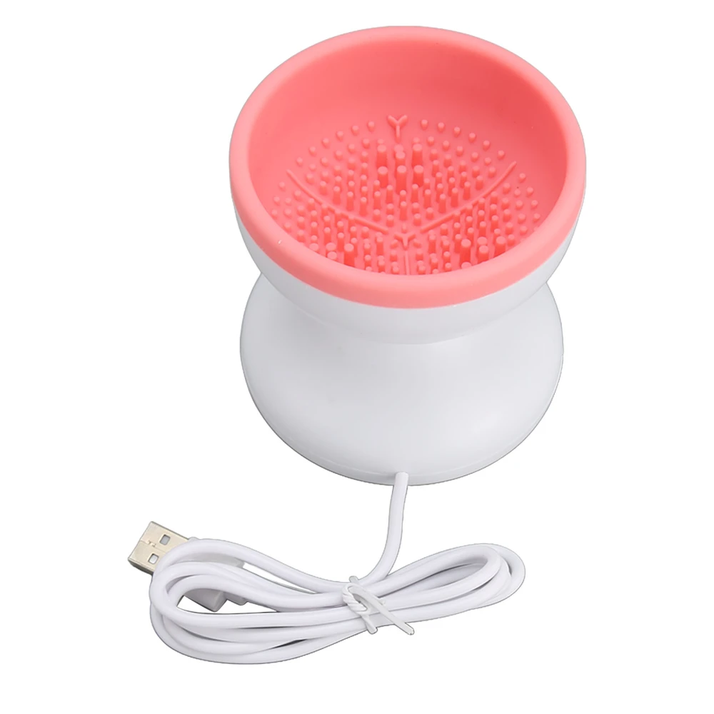 Electric Makeup Brush Cleaner Machine Rotary Automatic Fast Drying Low Noise High Speed Cosmetic Brush Dryer