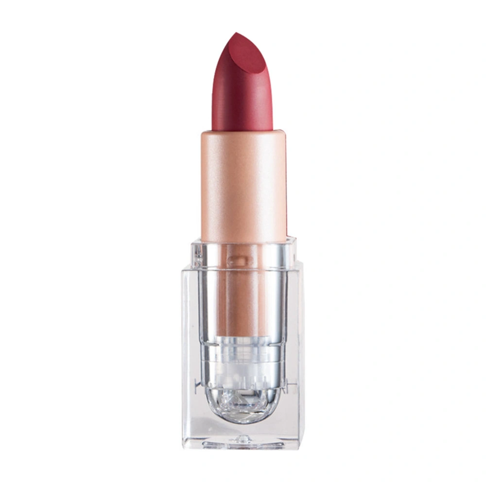 Matte Lipstick Moisturizing Nourishing Bright Long Lasting Small Cube Matte Makeup Lipstick 606