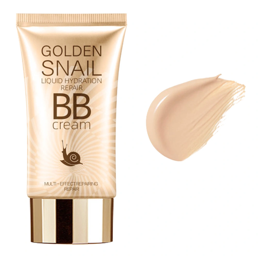 BB Cream Moisturizing Pores Blemishes Spots Covering Even Skin Color Liquid Foundation 50ml Ivory Tint