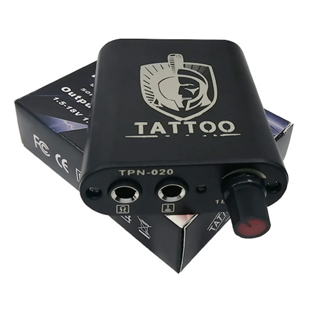 Tattoo Power Supply 110V 220V Universal High Strength Compact Portable Tattoo Machine Power Bank EU Standard