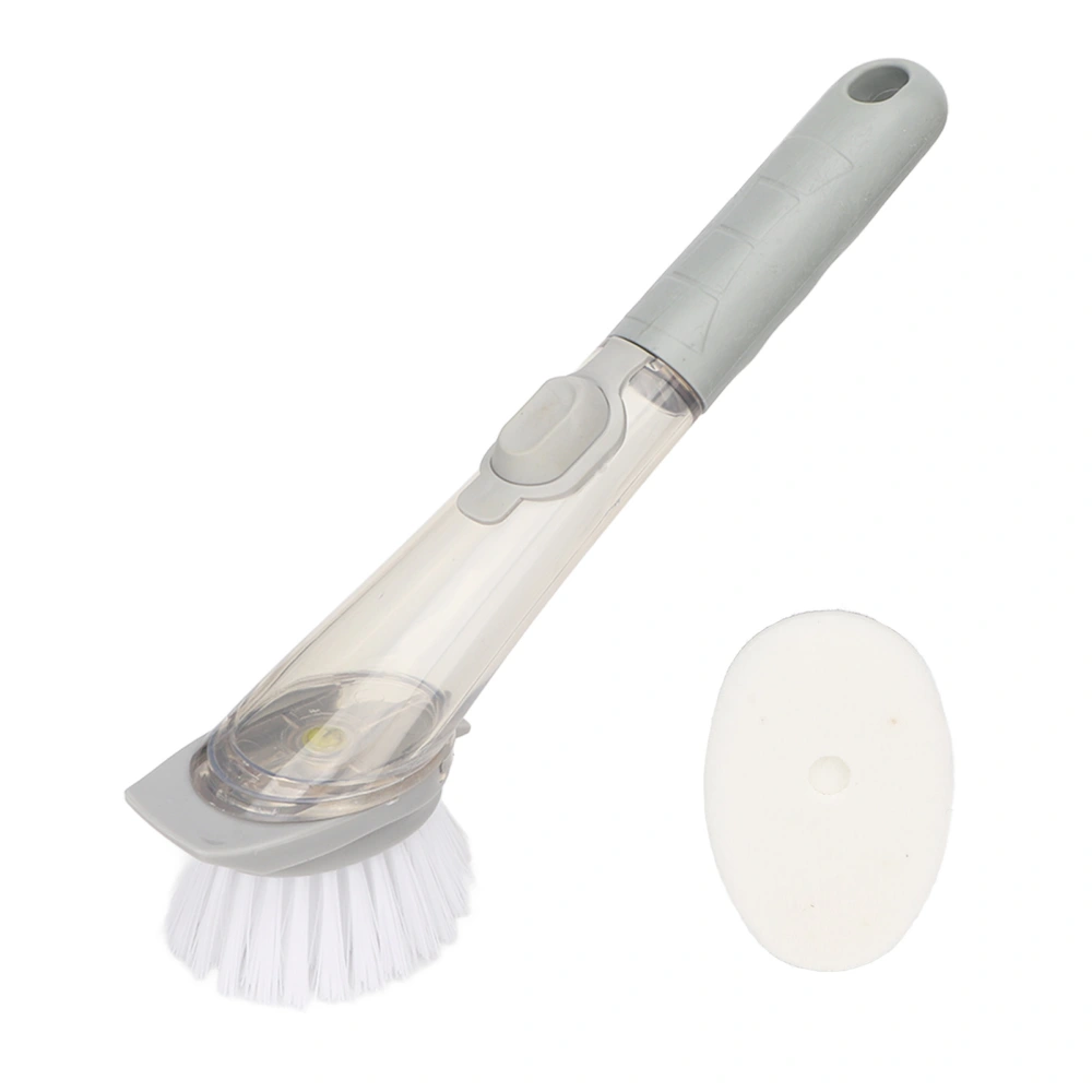 Soap Dispensing Dish Brush Scrubber Professional Beauty Salon Long Handle Cleaning Brush for Pot Pan