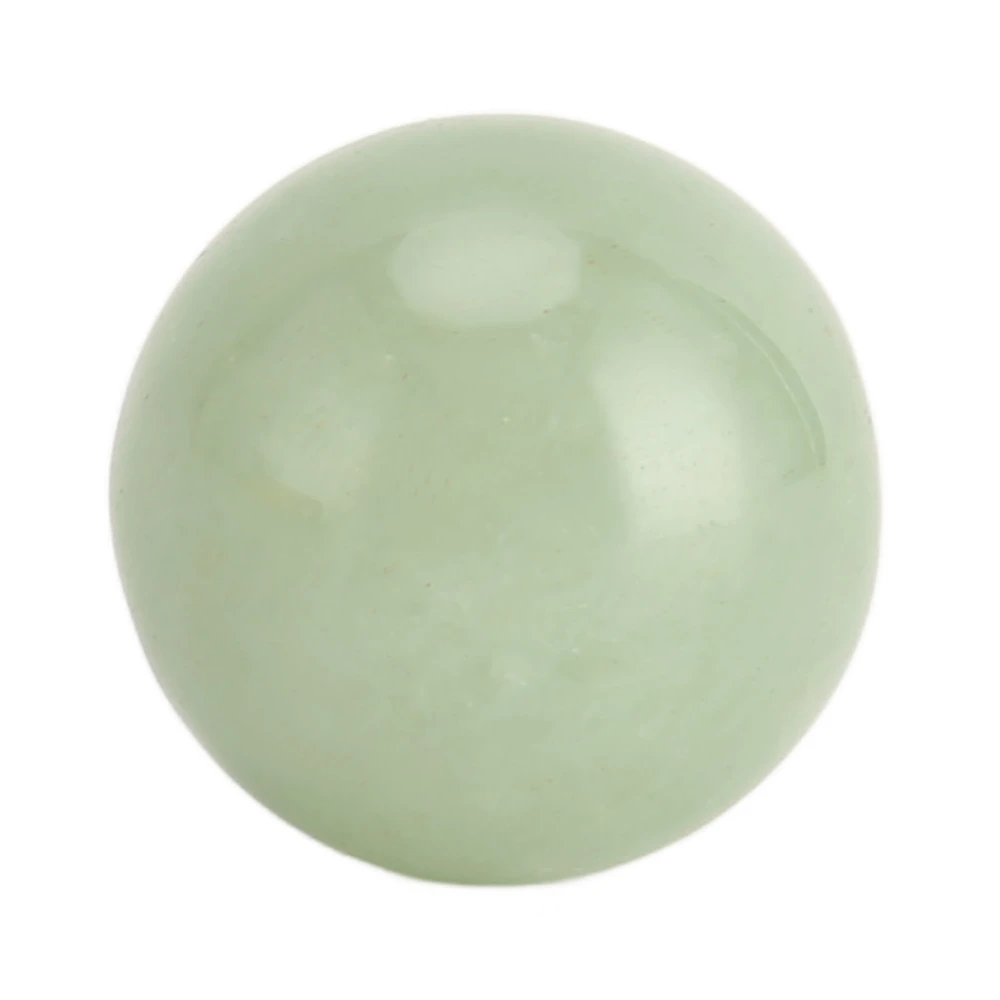 Chakra Round Bead DIY Smooth Yoga Meditation Energy Healing Bead Stone Accessory for Jewelry Making Green Aventurine