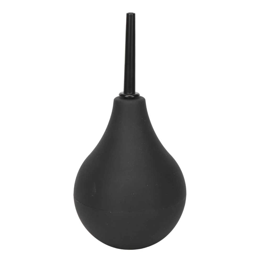 Anal Douche Soft PVC Reusable Anal Vaginal Cleaner Black for Colon Cleaning Care