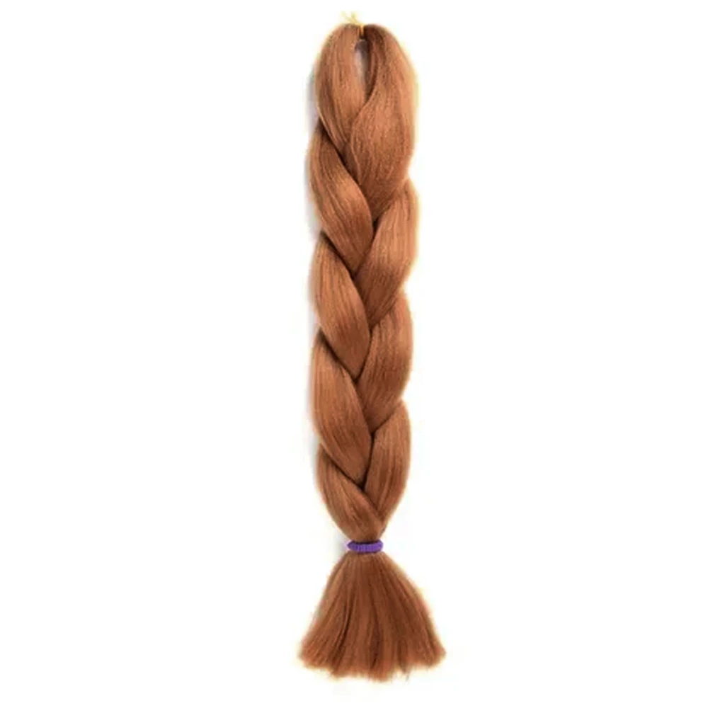 Braided Ponytail Extension High Temperature Silk 24in Soft Realistic Hair Extensions for Women Type 30